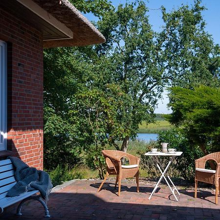 Reetdachhaus Eiderblick Breiholz Exterior foto
