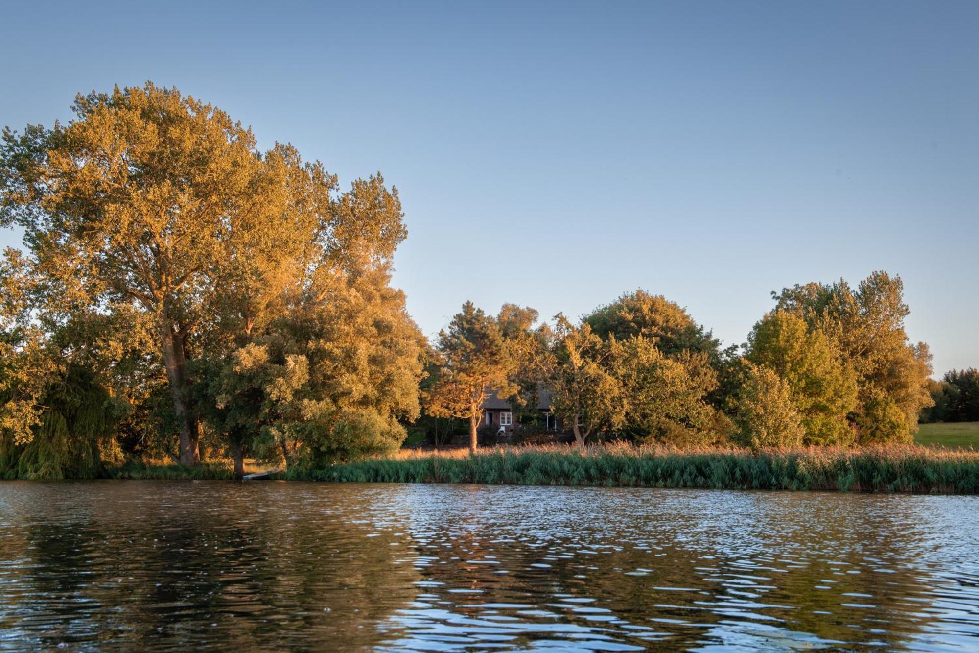 Reetdachhaus Eiderblick Breiholz Exterior foto