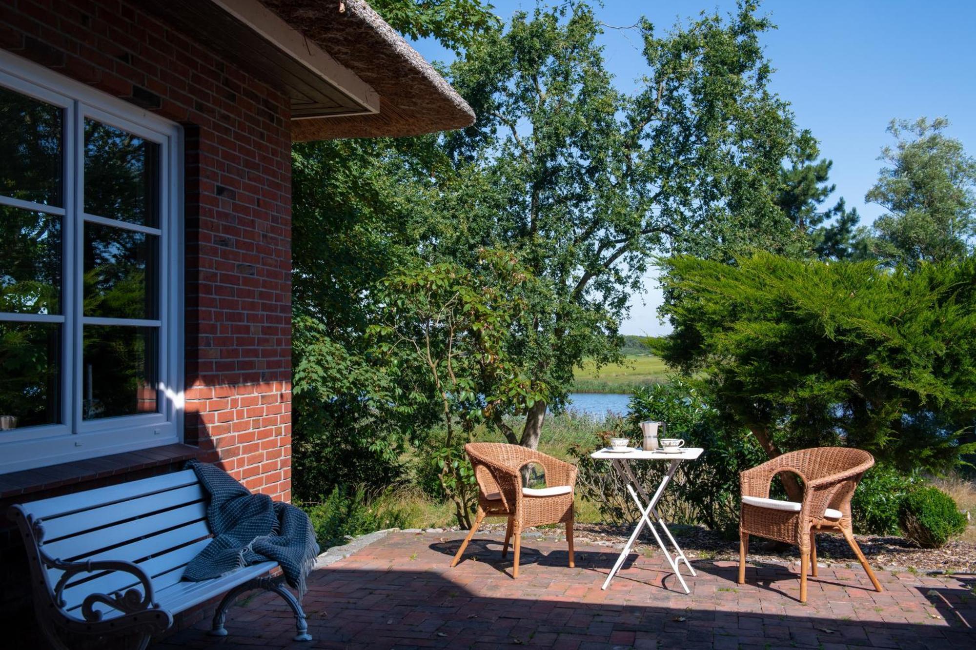 Reetdachhaus Eiderblick Breiholz Exterior foto